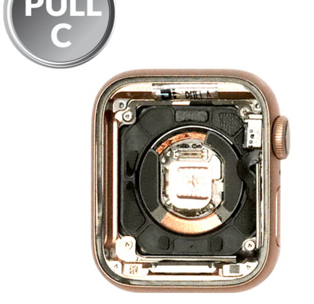 Housing for iWatch Series 4 (40mm) (GPS / Small Components) (ROSE GOLD) (OEM Pull C Grade)