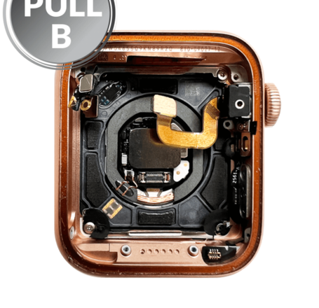 Housing for iWatch Series 6 (40mm) (GPS / Small Components) (ROSE GOLD) (OEM Pull B Grade)