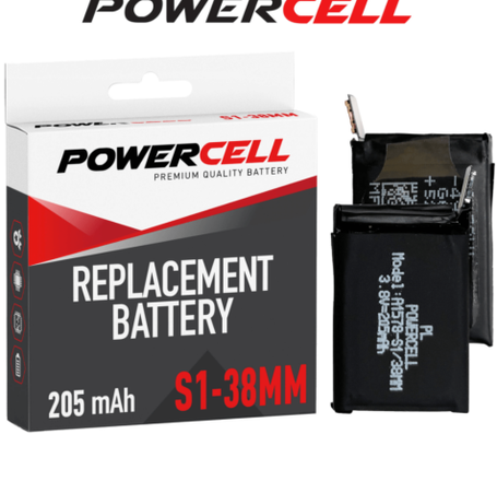 POWERCELL Replacement Battery for iWatch Series 1 (38mm)