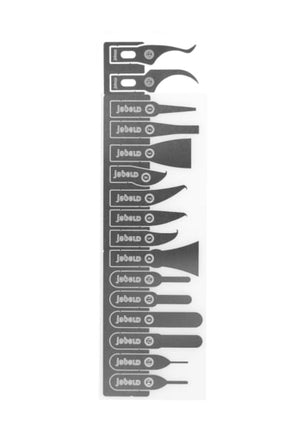 JABE UD IC Chip CPU Nand BGA Remover 16 Set Thin Blade Knife Set