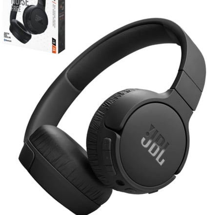 JBL Tune 670NC Wireless Noise-Cancelling On-Ear Headphones - BLACK (Only Ground Shipping)