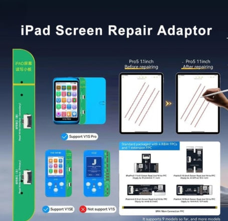 JC ID iPad Screen Read And Write Adaptor Fix Wavy Lines with Apple Pencil