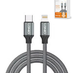 LDNIO LC441 USB C-L Charging Cable (GRAY) (6ft) (30W)