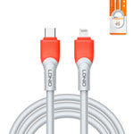 LDNIO LC601 USB C-L Charging Cable (ORANGE) (3ft) (30W)