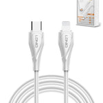 LDNIO LC612C PD USB C-L Fast Charging Data Cable (WHITE) (6ft) (30W)