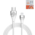 LDNIO LC862I USB C-L Fast Charging Data Cable (WHITE) (6ft) (30W)