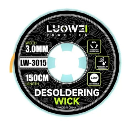 LuoWei 3015 Desoldering Wick 3.0MM (1.5M)