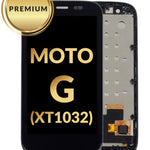 LCD Assembly with Frame for Motorola Moto G (XT1032) (BLACK) (Premium)