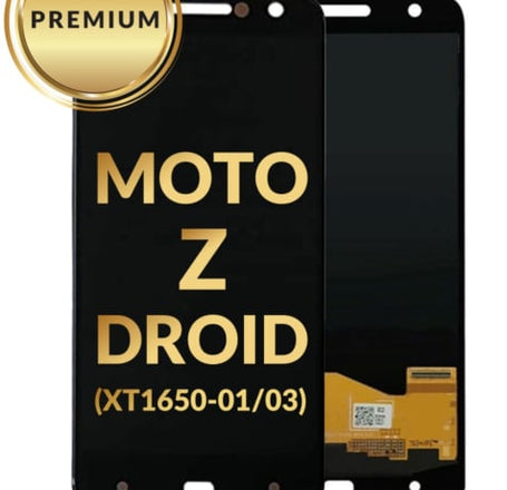 LCD Assembly without Frame for Motorola Moto Z (XT1650-01 / 03) (BLACK) (Premium)