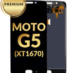 LCD Assembly without Frame for Motorola Moto G5 (XT1670) (BLACK) (Premium)