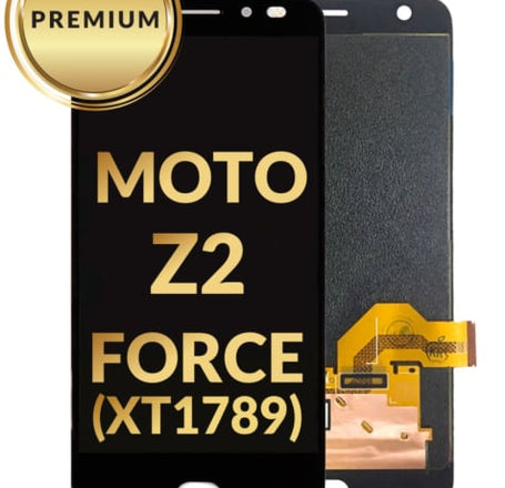 LCD Assembly without Frame for Motorola Moto Z2 Force (XT1789) (BLACK) (Premium)