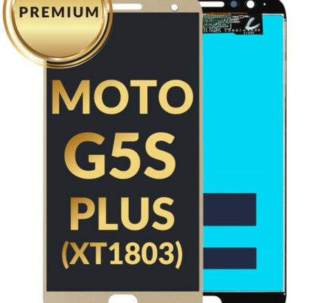 LCD Assembly without Frame for Motorola Moto G5S Plus (XT1803) (GOLD) (Premium)