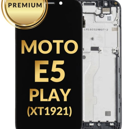 LCD Assembly with Frame for Motorola Moto E5 Play (XT1921) (BLACK) (Premium)