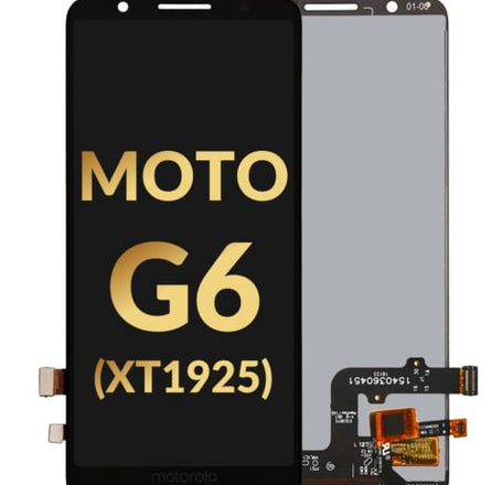 Motorola Moto G6 (XT1925) LCD Assembly (BLACK) (Premium/Refurbished)