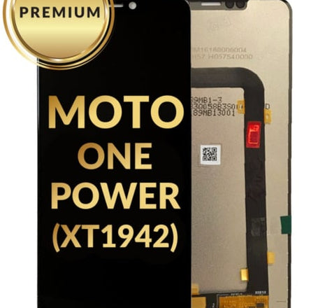 LCD Assembly without Frame for Moto One Power (XT1942) (BLACK) (Premium)