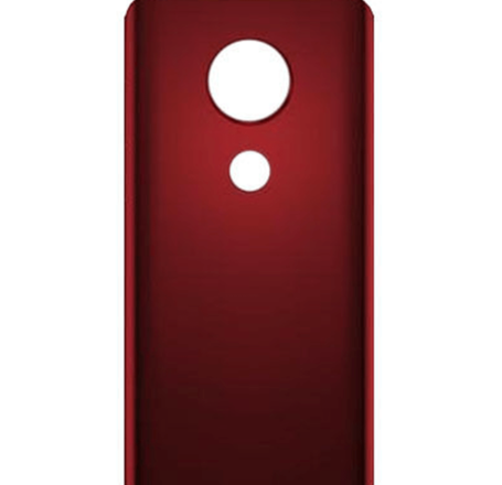 Back Cover for Motorola G7 Plus (NO LOGO) (RED)