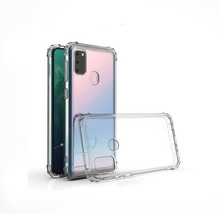 Galaxy M30s Hybrid Case with Air Cushion Technology - CLEAR (Only Ground Shipping)