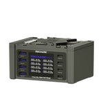 MECHANIC V-Power 8 Max 8-Ports Desktop Digital Display High Power Fast Quick Charger (Only Ground Shipping)