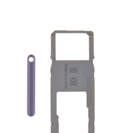 Motorola Moto G7 Power Sim Tray (ICED VIOLET)