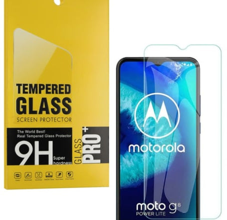 Clear Tempered Glass for Motorola G8 Power Lite (2.5D / 1 Piece)