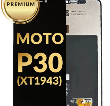 LCD Assembly without Frame for Motorola P30 (XT1943) (BLACK) (Premium)