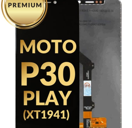 LCD Assembly without Frame for Motorola P30 Play (XT1941) (BLACK) (Premium)