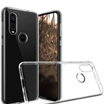 Motorola P40 Hybrid Case with Air Cushion Technology -CLEAR (Only Ground Shipping)