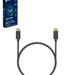 Motorola USB C-C Braided Charging Cable (BLACK) (4.5ft)