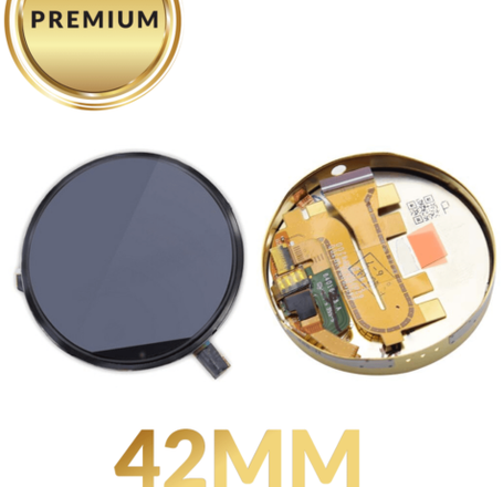 LCD Assembly with Frame for Moto Watch 360 (2nd Gen / 42MM) (Premium)