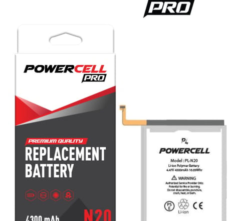 POWERCELL PRO Replacement Battery for Galaxy Note 20