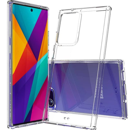 Galaxy Note 20 Ultra Hybrid Case with Air Cushion Technology - CLEAR (Only Ground Shipping)