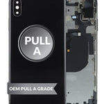 Back Housing Frame with Small Components Pre-Installed for iPhone XS Max (SPACE GRAY) (OEM Pull A Grade)