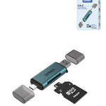 Onten 2in1 USB 2.0 Card Reader (SD / microSD)