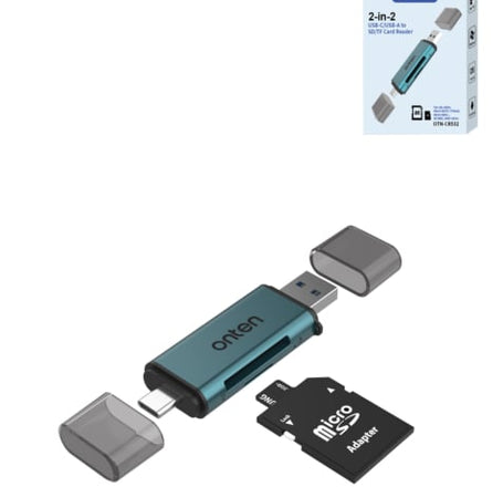 Onten 2in1 USB 2.0 Card Reader (SD / microSD)