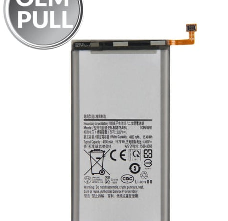 Replacement Battery for Galaxy S10 Plus (OEM Pull SOH %85 & Above)