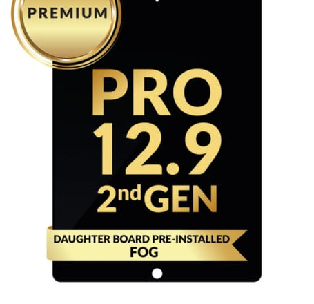 iPad Pro 12.9 (2nd Gen / 2017) LCD Assembly (BLACK) (Daughter Board Pre-Installed) (FOG)