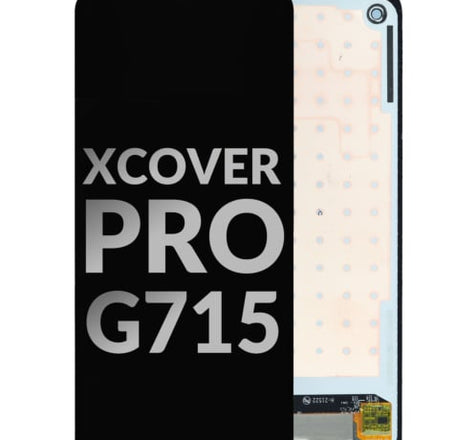 OLED Assembly without Frame for Galaxy X Cover Pro G715 (BLACK) (OEM Pull C Grade)