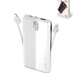 LDNIO PQ13 PowerBank (WHITE) (10000mAh) (Only Ground Shipping)