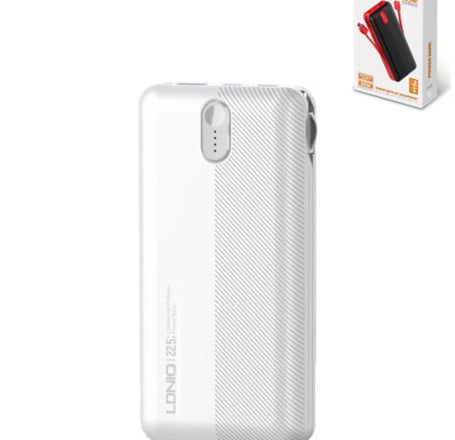 LDNIO PQ24 PowerBank (WHITE) (20000mAh / 22.5W) (Only Ground Shipping)