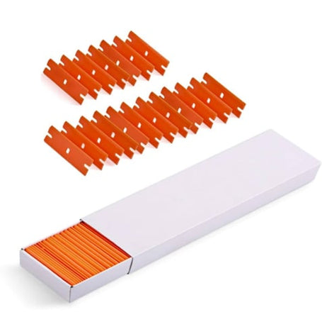 DIY Plastic Double Edged Razor Blades (Pack of 100)