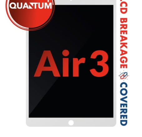 Quantum+ iPad Air 3 LCD Assembly (WHITE) (Exclusive LCD Breakage Warranty)