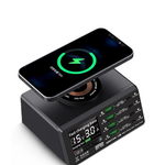 QianLi Mega-Idea PQW110 110W Fast Charging Digital Display Desktop Power Supply with Wireless Charging