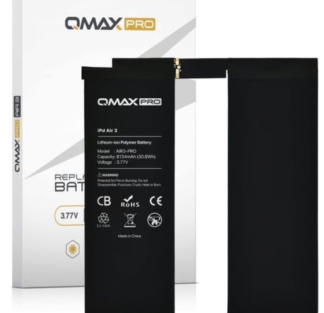 QMAX Replacement Battery for iPad Air 3