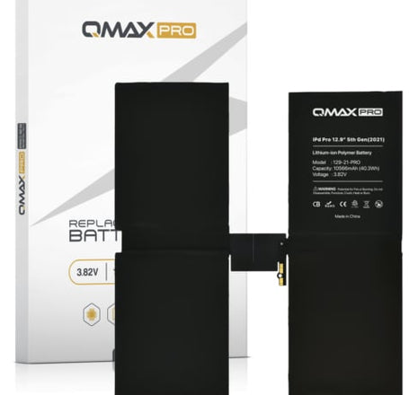 QMAX Replacement Battery for iPad Pro 12.9 (5th Gen / 2021)