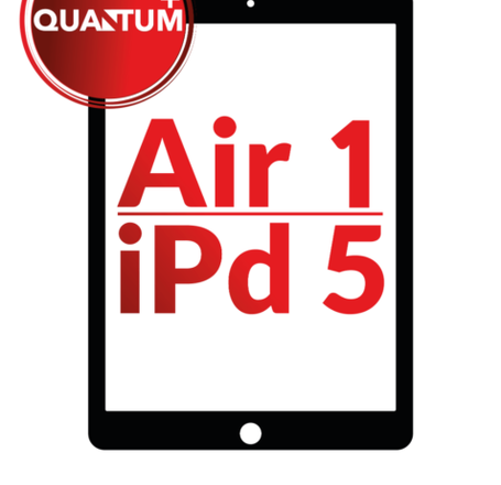 Quantum+ iPad 5 (2017) / Air 1 Digitizer Assembly (BLACK)