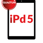 Quantum+ iPad 5 (2017) Digitizer Assembly (BLACK) (Home Button Pre-Installed)