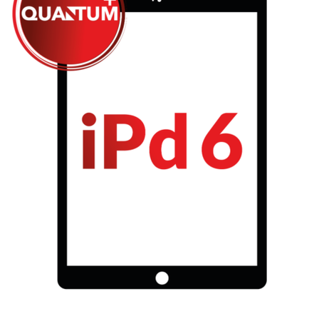 Quantum+ iPad 6 (2018) Digitizer Assembly (BLACK)