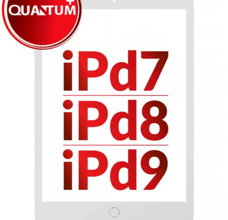 Quantum+ iPad 7 (2019) / iPad 8 (2020) / iPad 9 (2021) Digitizer Assembly (SILVER) (Home Button Pre-Installed)