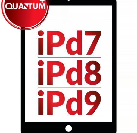 Quantum+ iPad 7 (2019) / iPad 8 (2020) / iPad 9 (2021) Digitizer Assembly (BLACK)