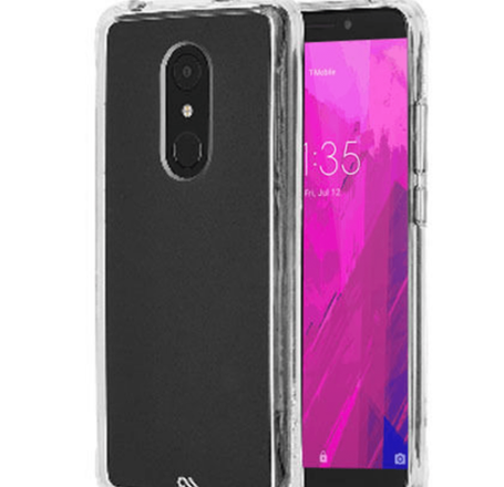 T-Mobile Revvl 2 Hybrid Case with Air Cushion Technology - CLEAR (Only Ground Shipping)